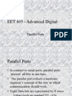 EET 405 - Advanced Digital: Parallel Ports