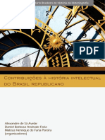 AVELAR, A_ FARIA, D_ PEREIRA, M. Contribuições à história intelectual do Brasil republicano