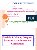 Ite2006 - Data Mining Techniques: B.Tech. (Information Technology) Programme Winter Semester 2021 - 2022