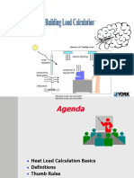 Building Load Calculations Building Load Calculations