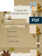 Claves Del Model Canvas