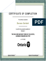 Cceya Certificate