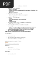 Module 12-Possession: Notes