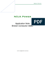 NOJA-7476-01-EN  Broken Conductor Application Note