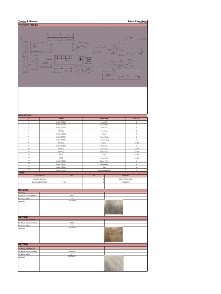 Color Blocked Jacket Teck PackCutters Must PDF Uniforms Dress Codes
