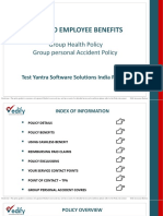 Test Yantra GMC, GPA-Policy Guide-Employee Benefits 2021-22
