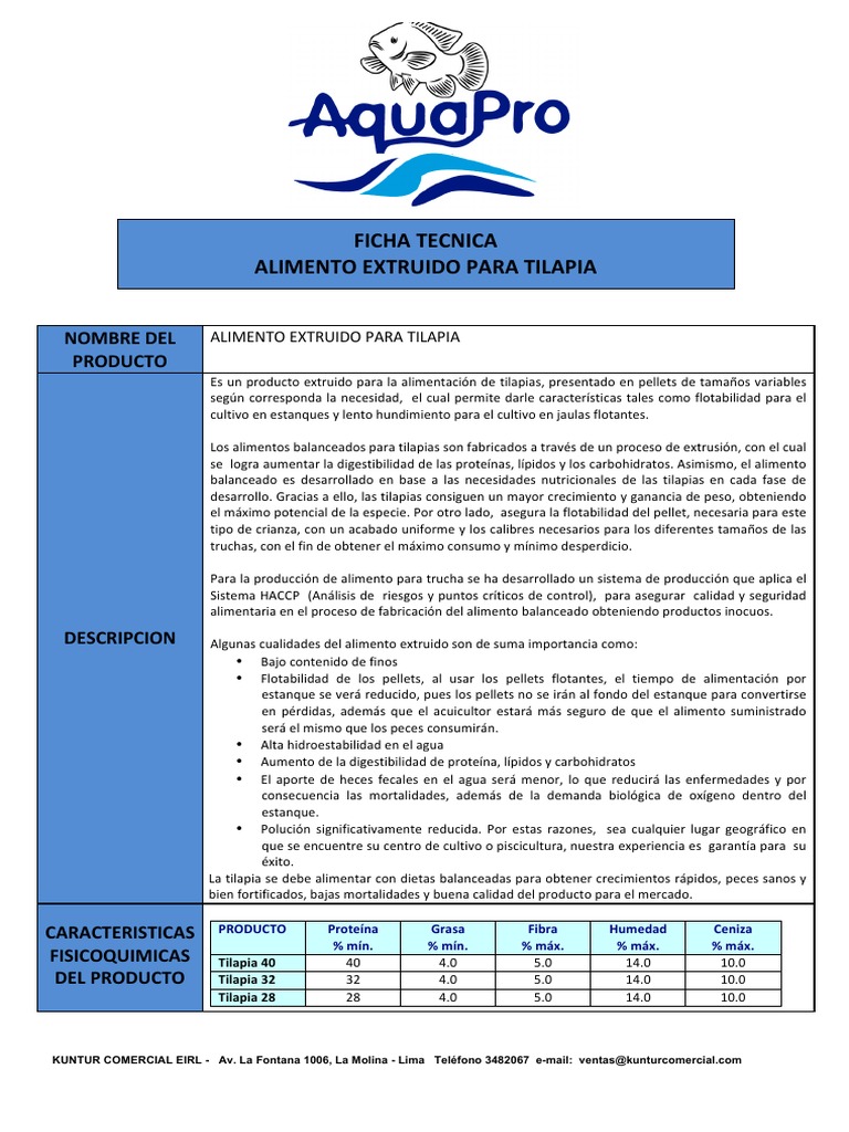 Nutritional Requirements and Feeding Guidelines for Tilapia Cultivation