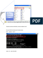 Tutorial Para Crear Base de Datos en MySQL