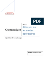 Crypt Analyse