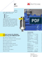 Vibrotector Flyer Sensor Vibracao