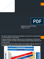 Caracterul metalic Fărcaș Denis Adrian LD Clasa a IX-a C 2