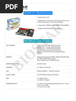 Biostar H61MLV2 Spec