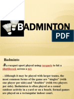 Badminton (Equipments)