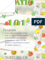 Lesson 6 (Finals) - Taxation
