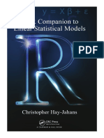 (회귀분석) (R) (Hay-Jahans) an R Companion to Linear Statistical Models