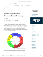 Model Pembelajaran Problem Based Learning (PBL)