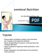 Total Parenteral Nutrition UGM Workshop 2014
