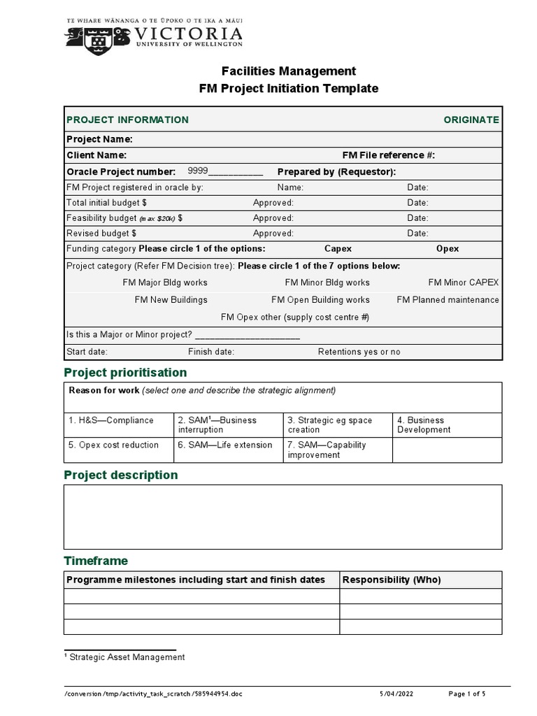 Contoh Ruang Lingkup Proyek 01 | PDF | Business