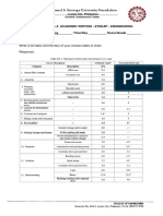 Artifact - Module 4: Academic Writing - Eteeap - Engineering Name - Rhowelle M. Tibay - Time/Day - Score/Grade