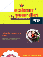 Write About Your Diet