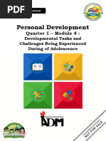 Personal Development: Quarter 1 - Module 4