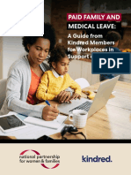 Paid Family and Medical Leave A Guide From Kindred Members For Workplaces in Support of Women