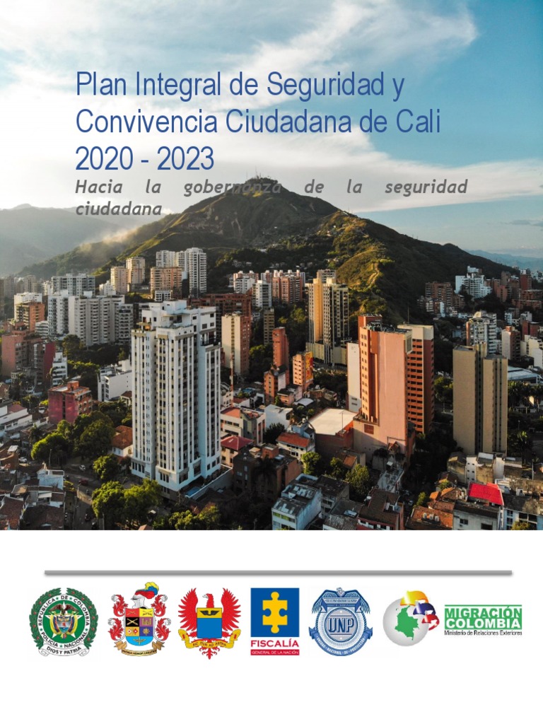 Plan Integral de Seguridad y Convivencia Ciudadana de Cali 2020-2023 ...