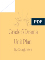 FF Drama Unit Plan