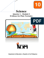 Science9 q1 Mod8 Evidenceforplatetectonics v3