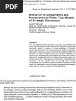 Download Miller e Friesen 1982 - Innovation in Conservative and Entrepreneurial Firms by Sergio Seloti Jr SN56809946 doc pdf