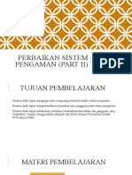 PERBAIKAN SISTEM PENGAMAN (PART II) - Xii - Tkro