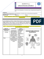 Handout No. 1 in Physical Education and Health 11: Co Qah + Melc LW