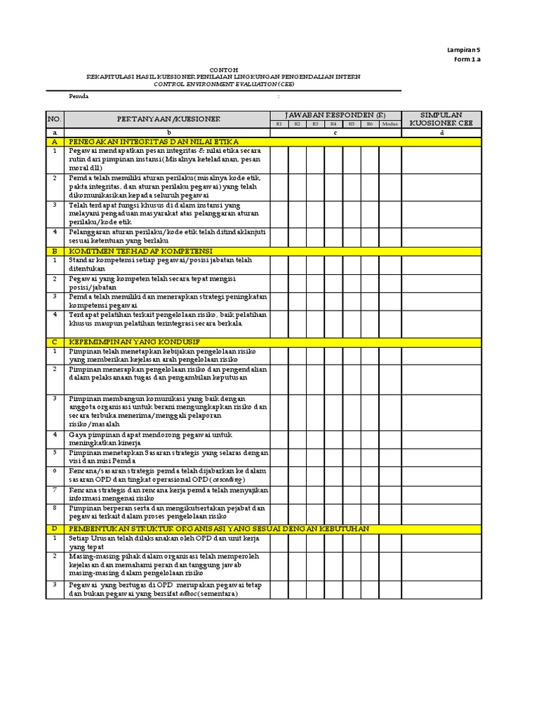 Template MR1 - DLHK | PDF