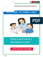 Plan de Tutoria 2022