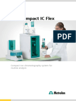 930 Compact IC Flex: Compact Ion Chromatography System For Routine Analysis