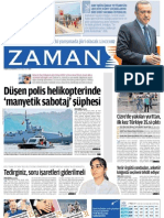 Düşen Polis Helikopterinde 'Manyetik Sabotaj' Şüphesi Zaman Gazetesi 30/05/2011