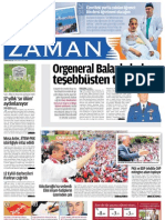 Orgeneral Balanlı Darbeye Teşebbüsten Tutuklandı Zaman Gazetesi 31/05/2011