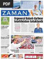 Orgeneral Balanlı darbeye teşebbüsten tutuklandı Zaman Gazetesi 31/05/2011