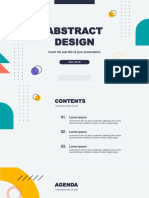 Abstract Design Presentation
