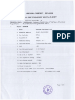 400 KVA DG Set - Datasheet Kirloskar