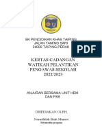 Kertas Cadangan Watikah Pelantikan