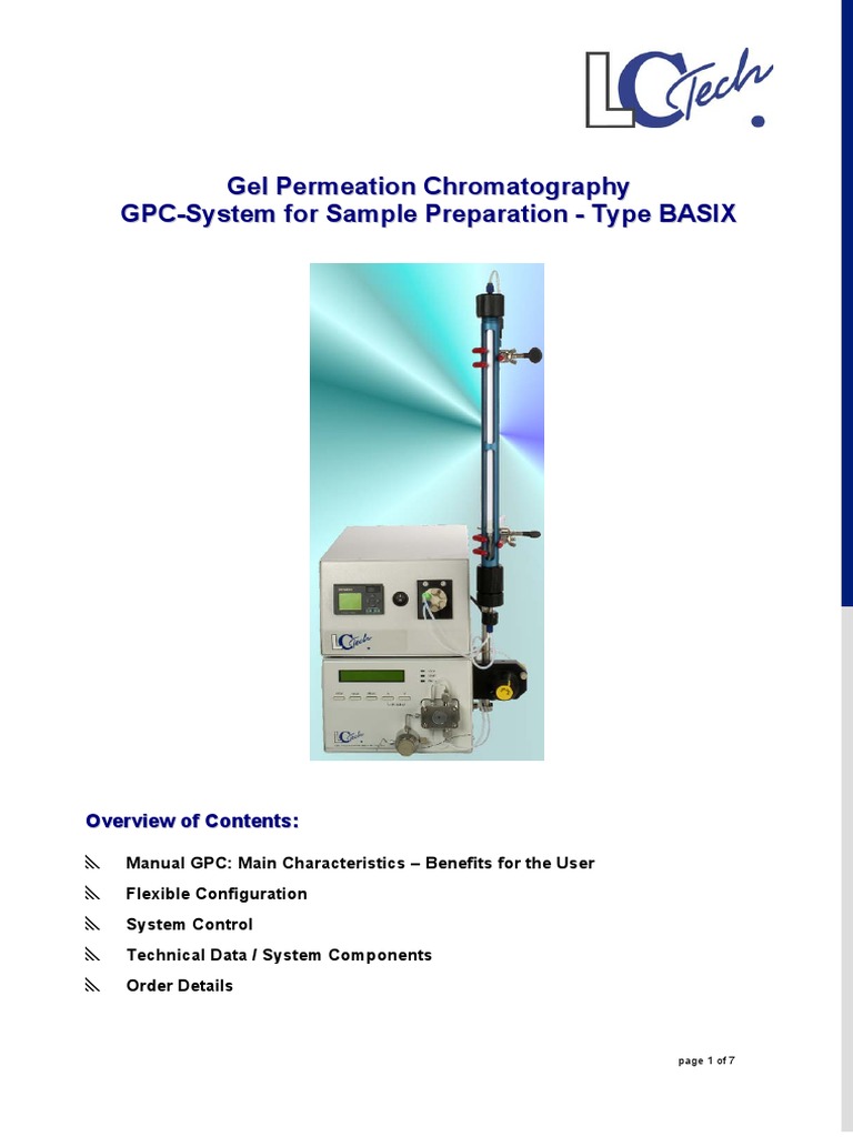 Gel Permeation Chromatography (GPC): An Overview