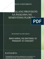 Ap St. Vincent Sementadong Plorera