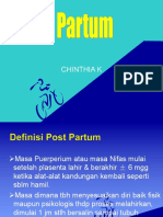 Konsep Post Partum Dan Rekomendasi Covid19