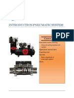 Introduction Pneumatic System: Course Contents