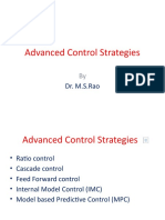 Advanced Control Strategies: Dr. M.S.Rao