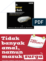 SEDEKAH TIDAK SELALU DENGAN HARTA