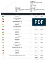 Image Product Quantity Price Total Price: From Address