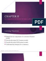 Chapter II - E-Commerce Busines Models and Concepts