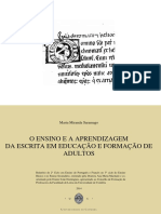 O Ensino e A Aprendizagem Da Escrita em Educação e Formação de Adultos